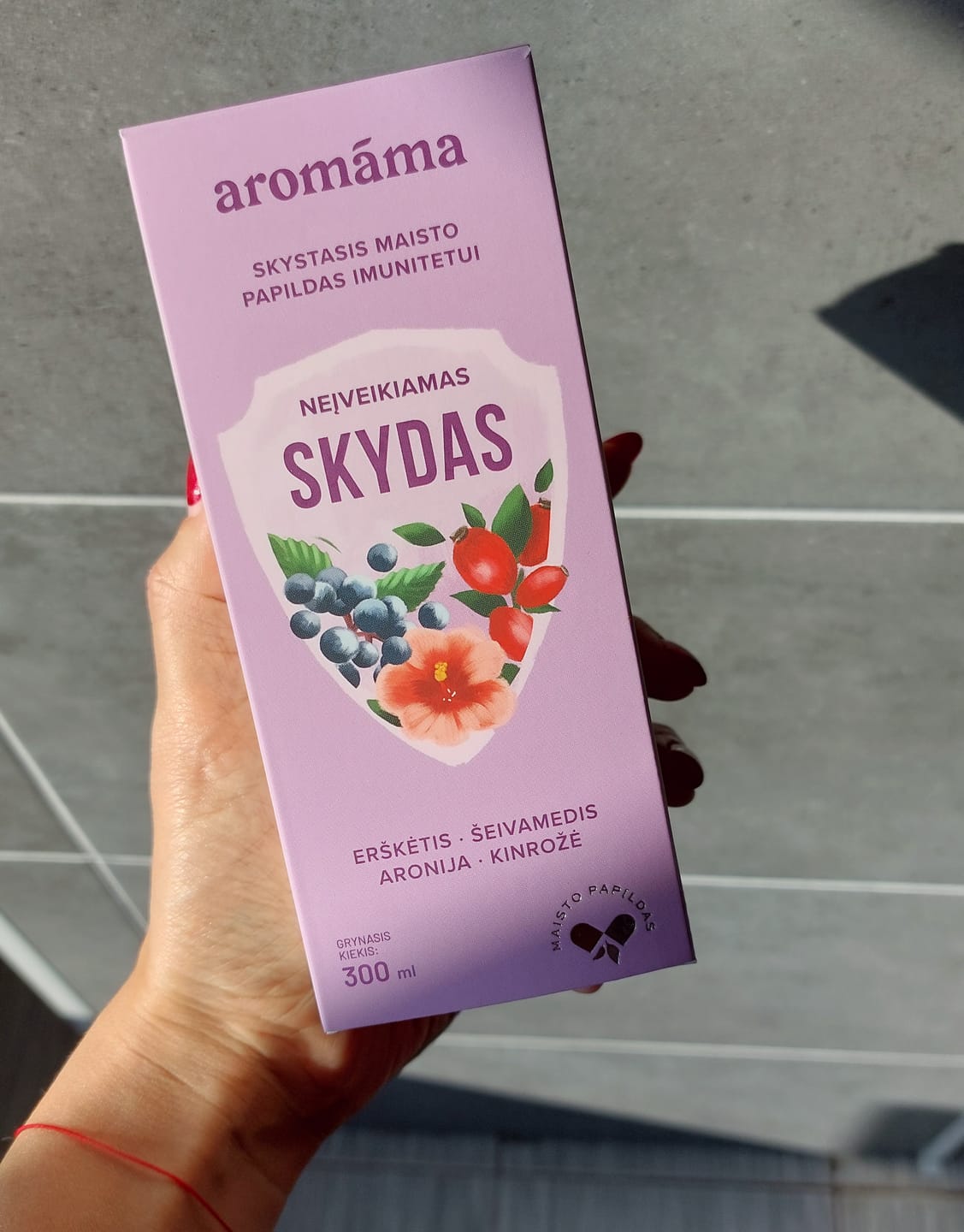Customer photo review of Skystas maisto papildas imunitetui „Neįveikiamas skydas“
