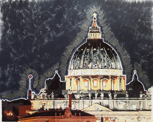 Customer photo review of Malen nach Zahlen - Petersdom im Vatikan - Rom - Italien