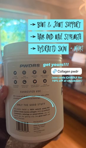 Customer photo review of COLLAGEN PWDR