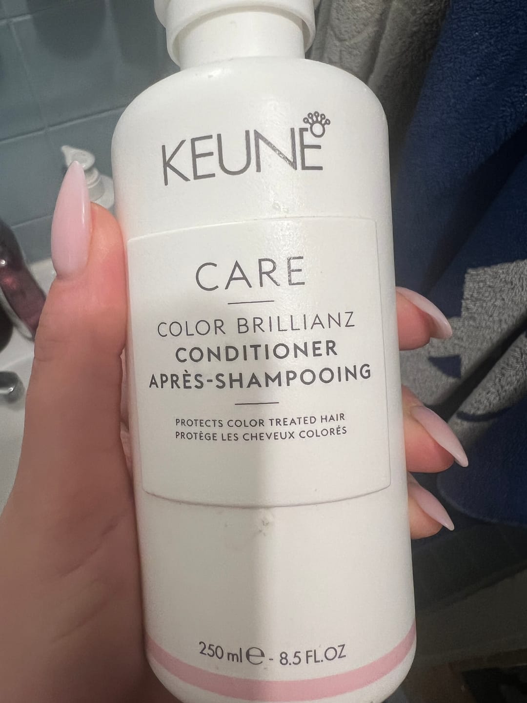 Customer photo review of Kondicionieris krāsotiem matiem Keune CARE Color Brillianz Conditioner