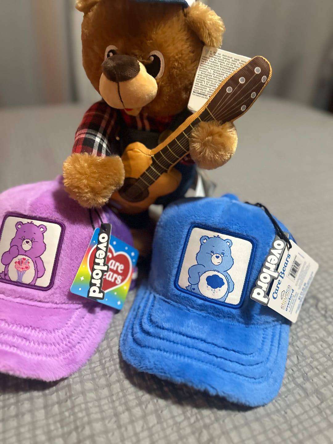 Customer photo review of OVERLORD X Care Bears:  Grumpy Bear Trucker Cap