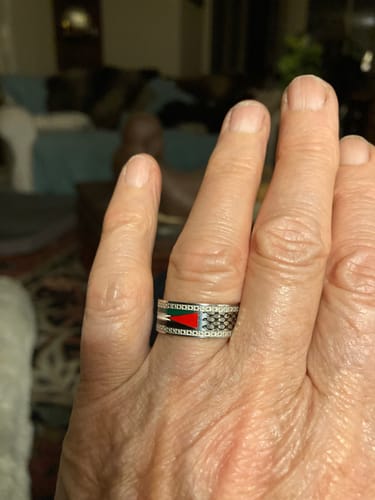 Customer photo review of Palestine Heritage Ring