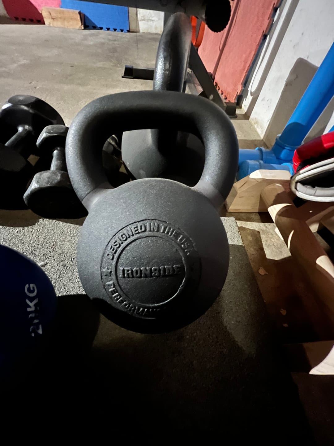 Customer photo review of Kettlebell Premium 4 a 36 kg IRONSIDE