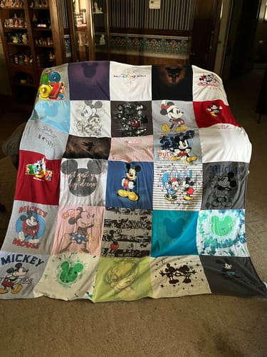 Customer photo review of Premium T Shirt Quilt