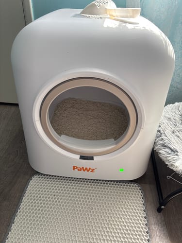 Customer photo review of AutoClean Pro Automatic Self Cleaning Cat Litter Box
