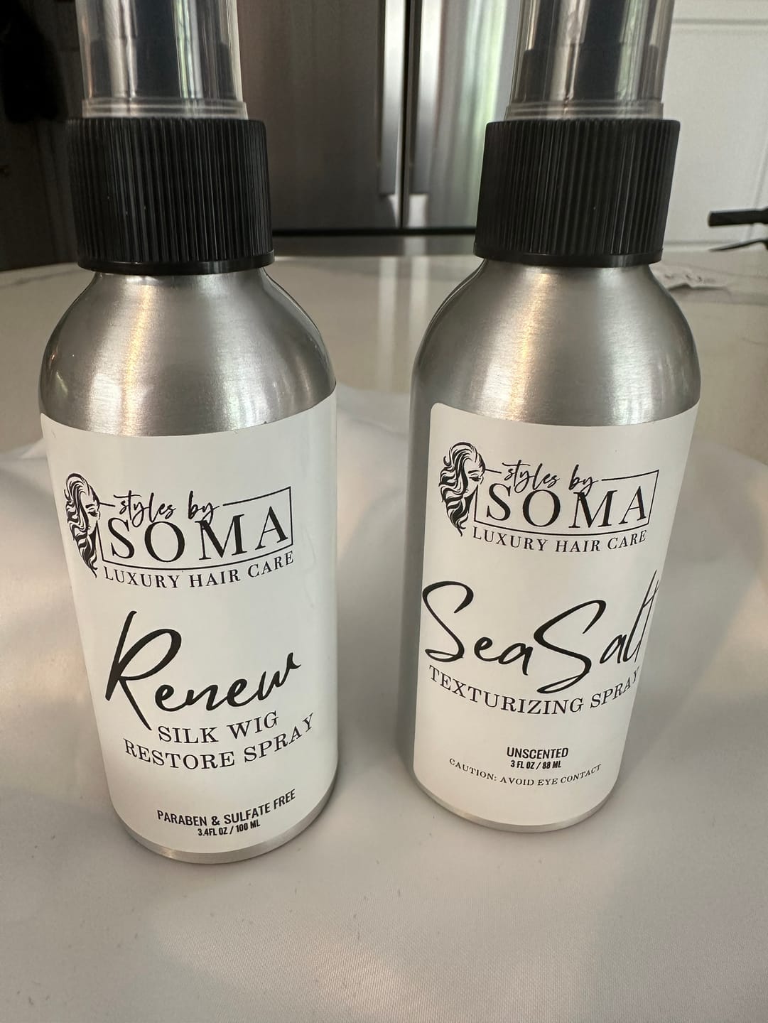 Customer photo review of DYNAMIC DUO (Renew Spray & Sea Salt Spray)