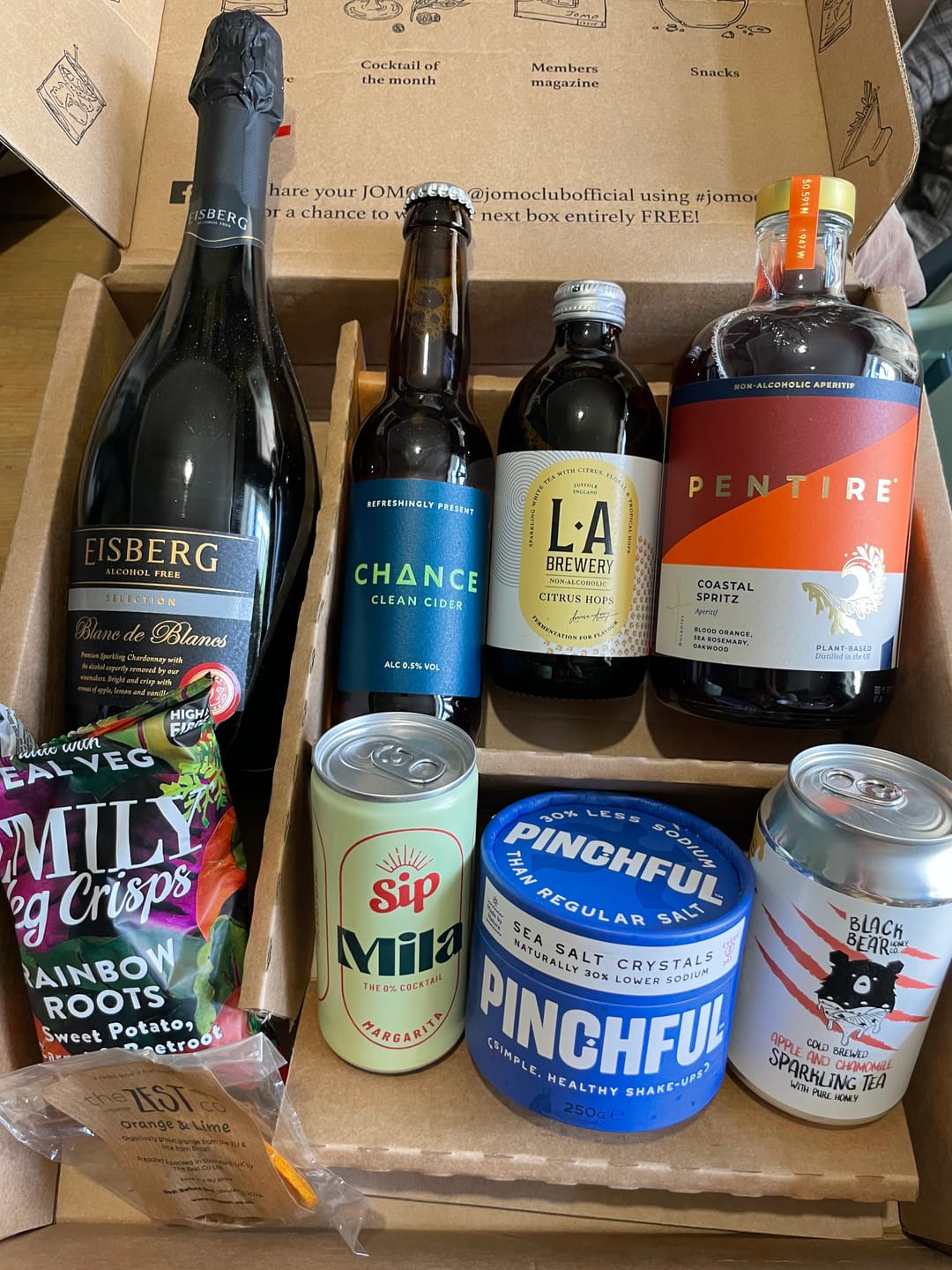Customer photo review of Monthly, Bi-Monthly or Quarterly JOMO Box