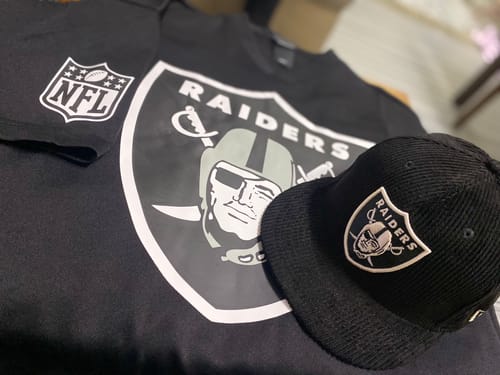Customer photo review of Las Vegas Raiders NFL Black American Football Jersey
