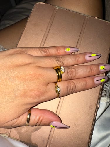 Customer photo review of Evil Eye Ring