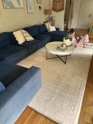 Customer photo review of The Mellow Mat v2® Designer Print | Sandstone Haze (Soft Touch Sensory Tatami Rug) PR02