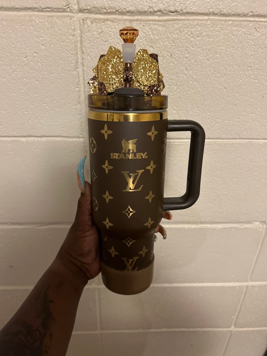Customer photo review of Designer Holographic In-Car Insulated Cup 40OZ