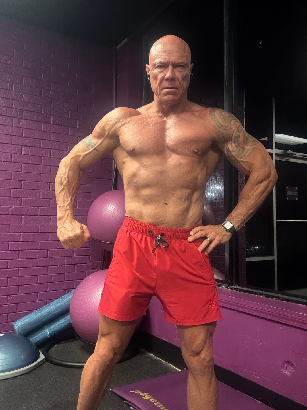 Customer photo review of 101 Bodybuilding Short Shorts