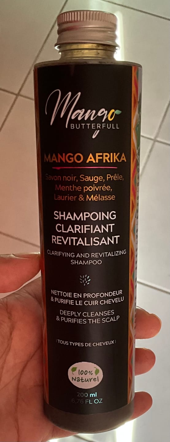 Customer photo review of Shampoing clarifiant MANGO AFRIKA