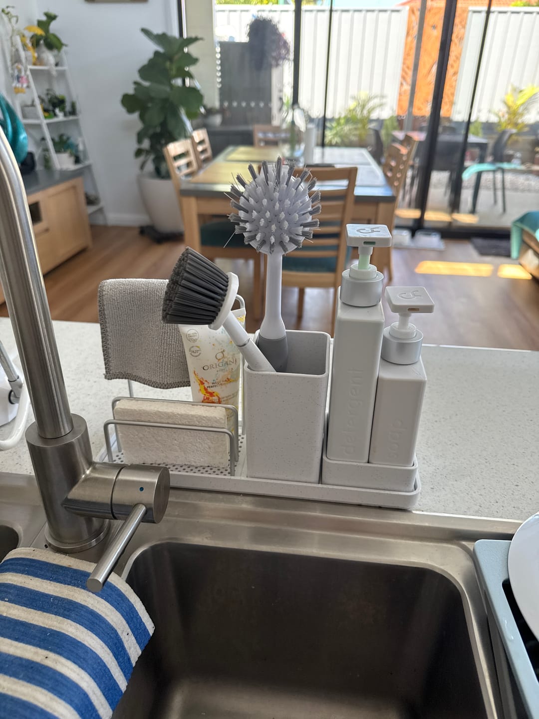 Customer photo review of Drip Deck - Premium Kitchen Sink Caddy
