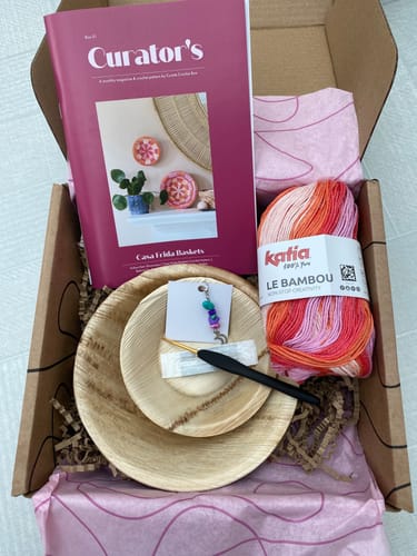 Customer photo review of Curate Crochet Box - Monthly Subscription