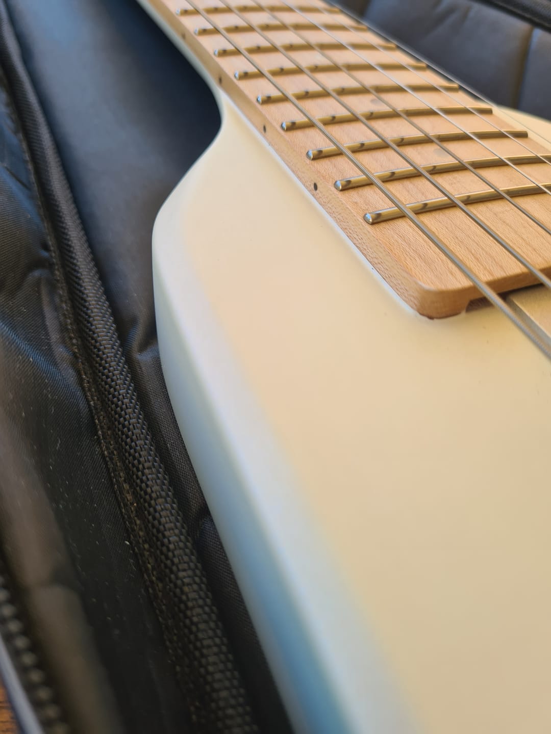 Customer photo review of Donner HUSH™ X Guitare électrique guitare de voyage ultra-légère