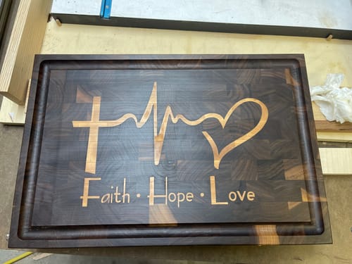 Customer photo review of Custom Inlay Builder Kit