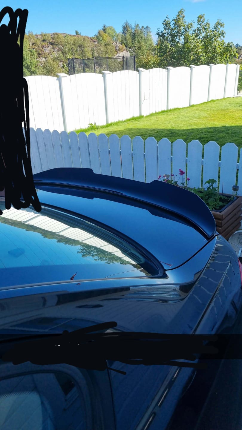 Customer photo review of BMW E90 PSM Spoiler