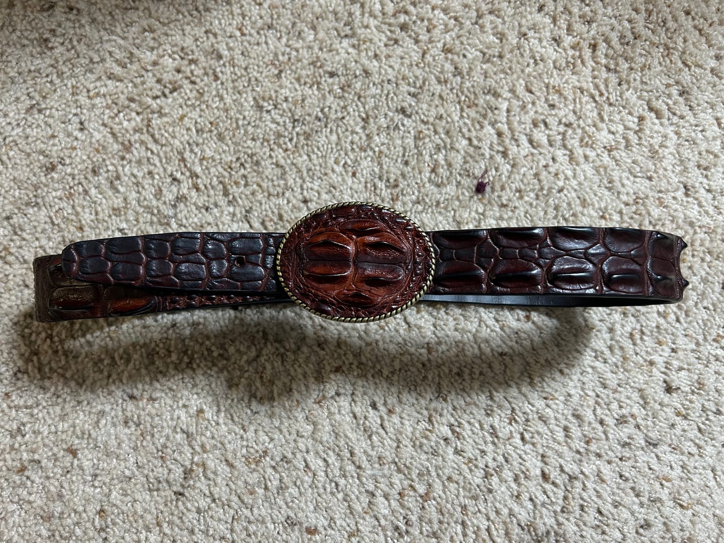 Customer photo review of 38mm | Croc Skin Buckle