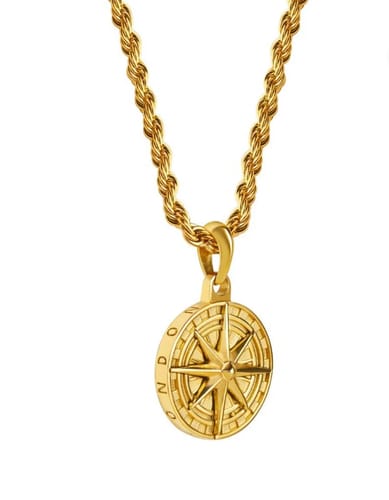 Customer photo review of Lion Pendant | Gold LE