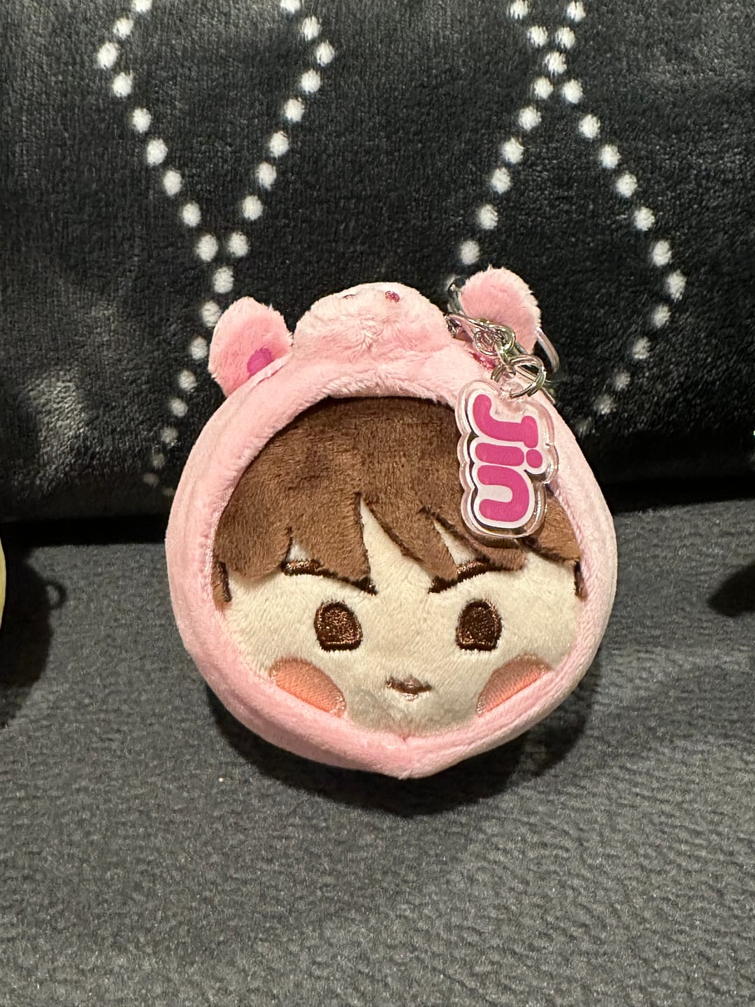 Customer photo review of BTS - 2025 BTS FESTA OFFICIAL MD BTS ISLAND: IN THE SEOM FACE KEYRING