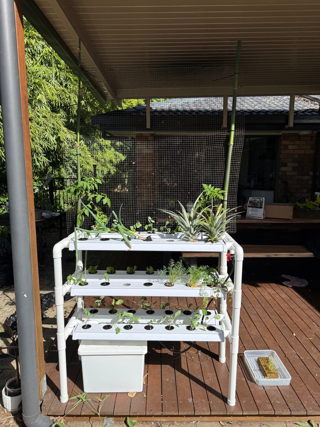 Customer photo review of The Triple Decker Salad Table