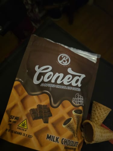 Customer photo review of CONED - MILK CHOCOLATE