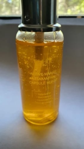 Customer photo review of Collagen Astaxanthin Face Serum