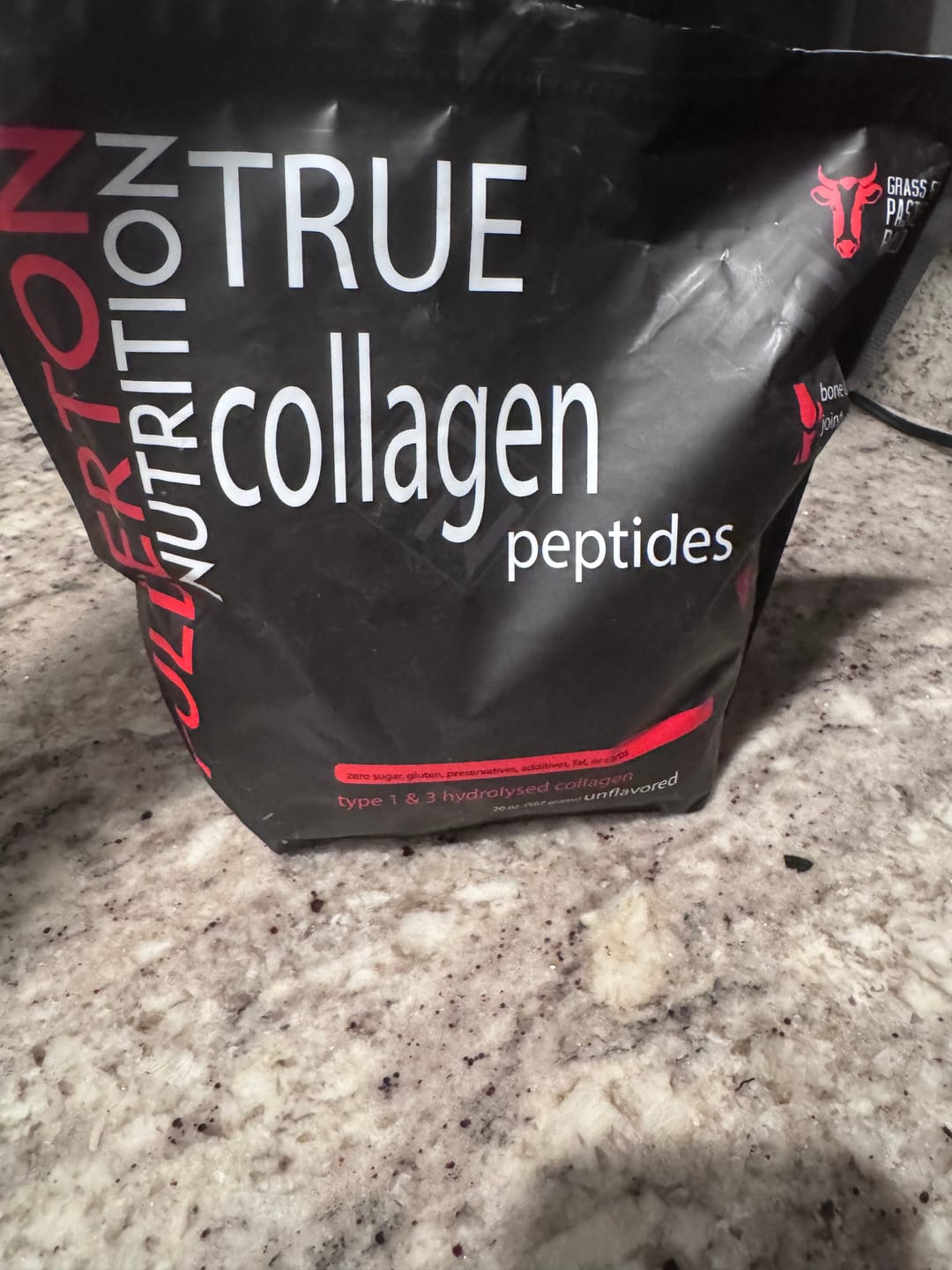 Customer photo review of True Collagen Protein