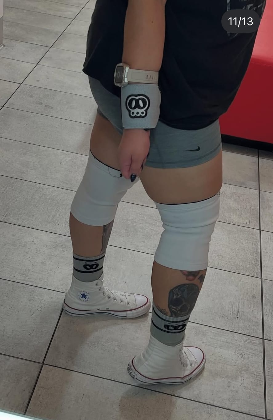 Customer photo review of Stirrups | Competition Socks