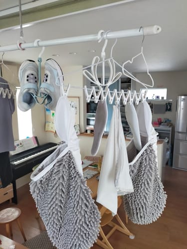 Customer photo review of 靴の洗濯機用洗剤 THE WHITE (無香料)