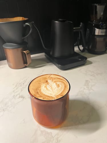 Brittney M. review of FLUR Latte XL Glasses image 1 out of 1