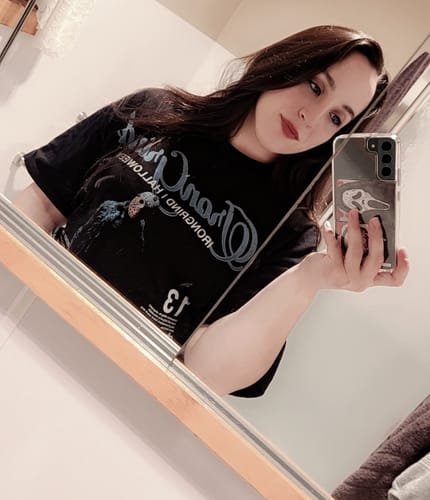 Customer photo review of [Halloween Edition] 'Friday The 13th' Box T-Shirt