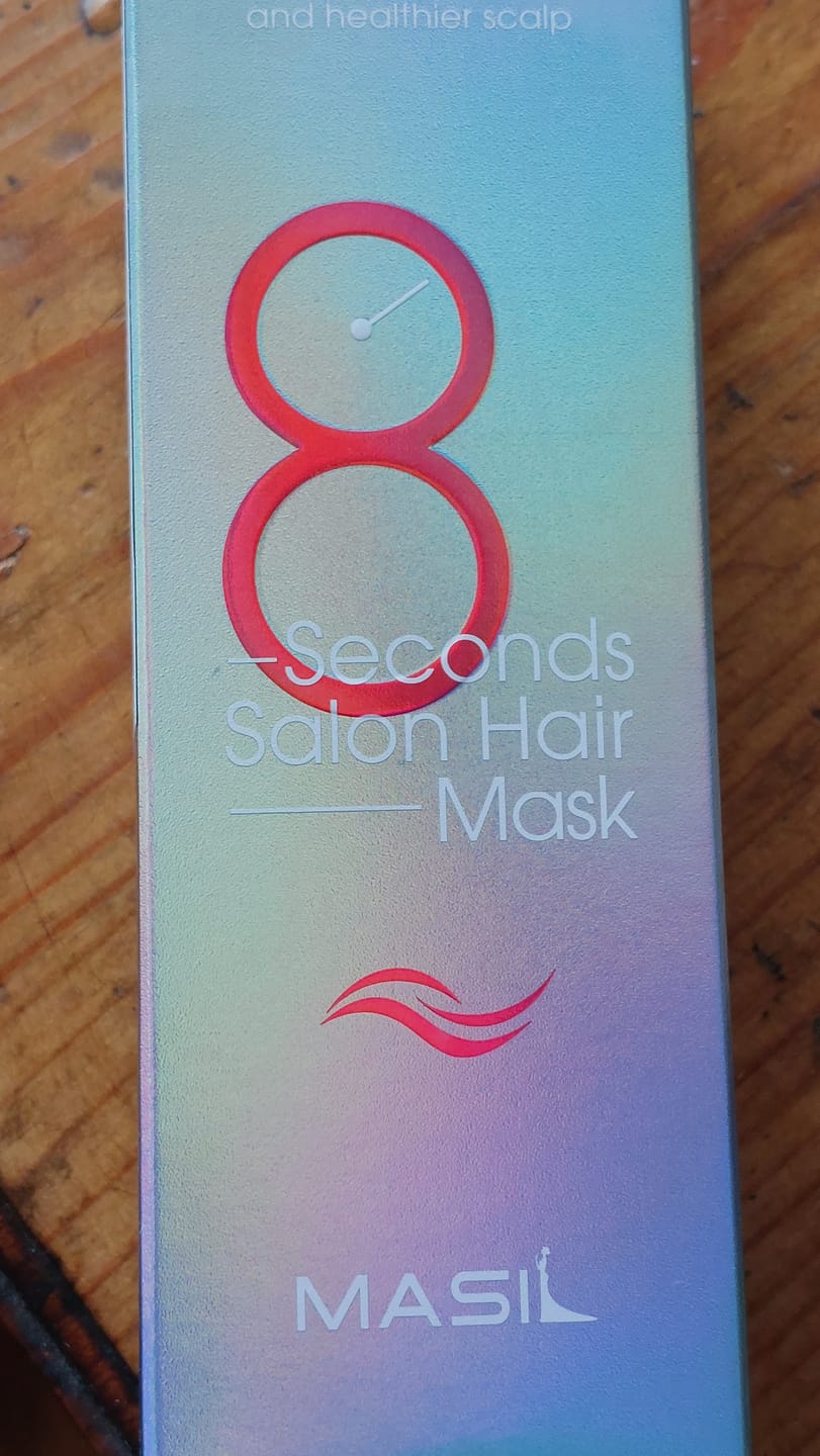 Customer photo review of Maska ātrai matu atjaunošanai Masil 8 Seconds Salon Hair Mask