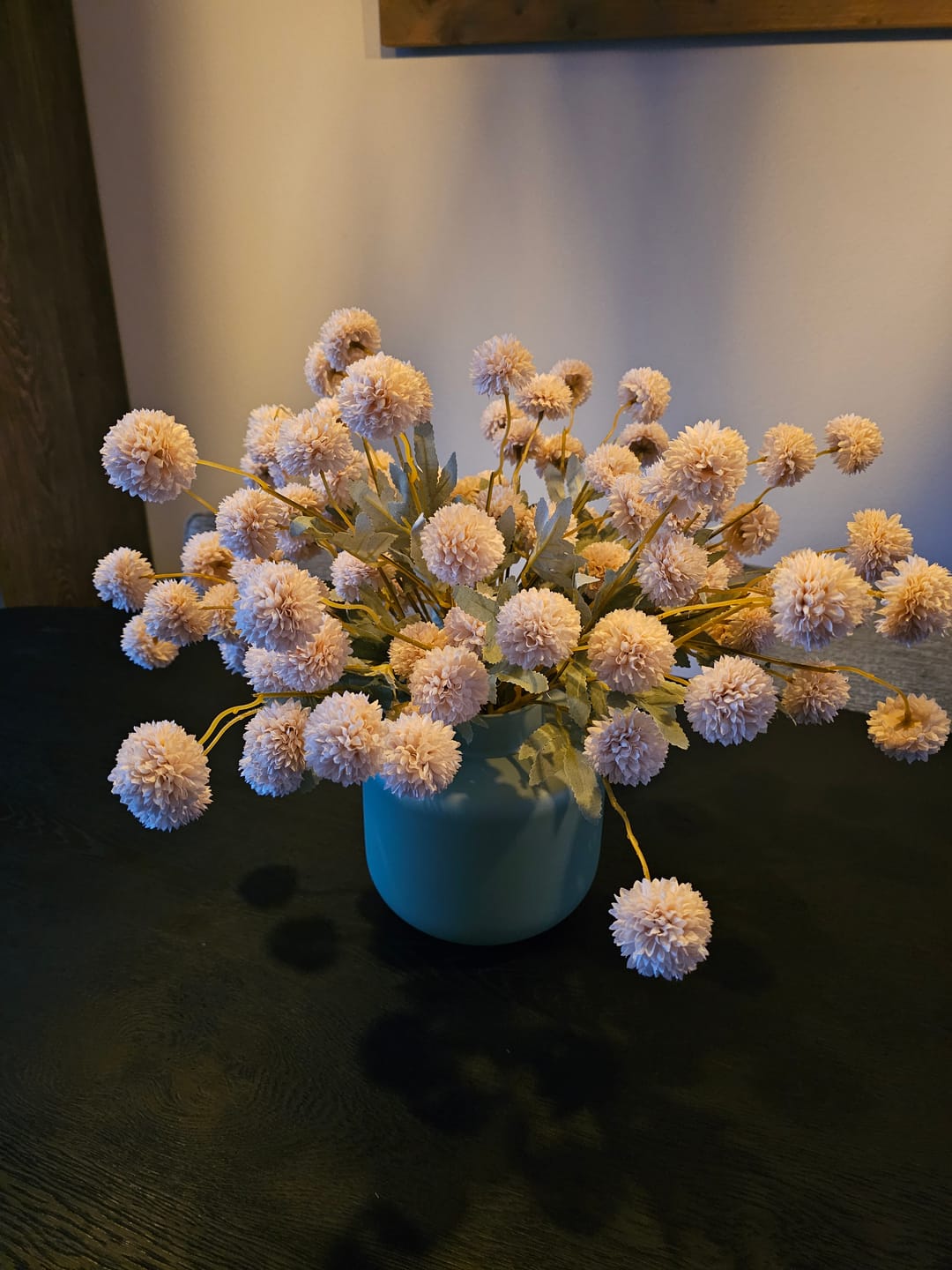 Customer photo review of Zijden Kiku Bloemen - Crème