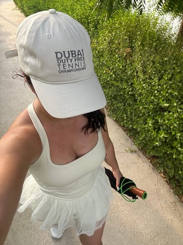 Customer photo review of The Pearl Tennis Dress