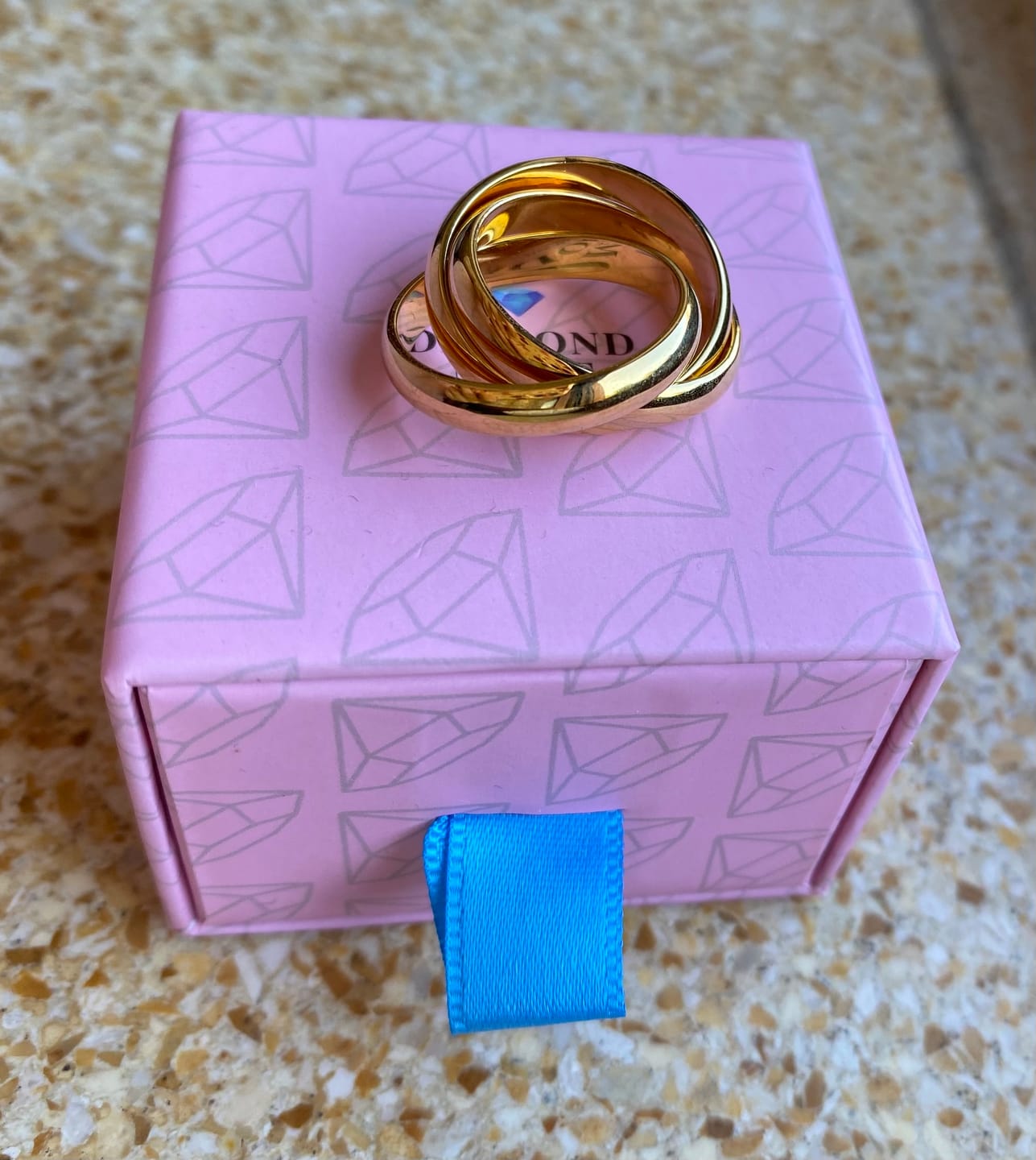 Customer photo review of Kyla Ring | 18K vergoldet