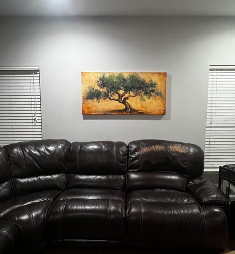 Customer photo review of WISE TREE CANVAS