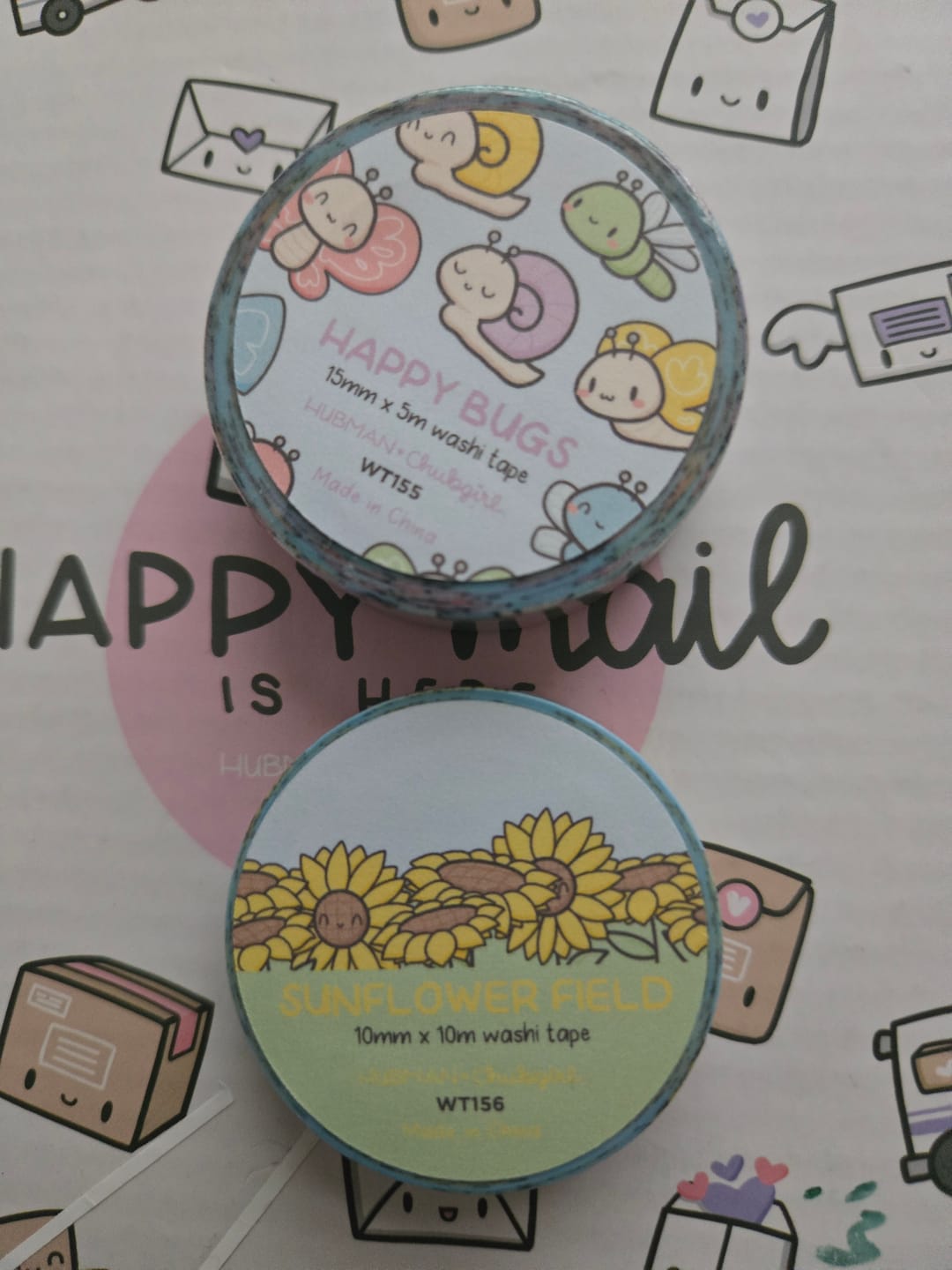 Customer photo review of Sunflower Critters Washi Tape (Set of 2)