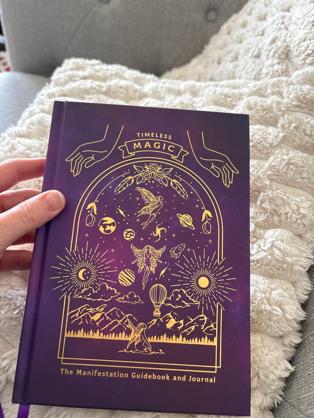 Customer photo review of Timeless Magic Manifestation Journal & Guidebook