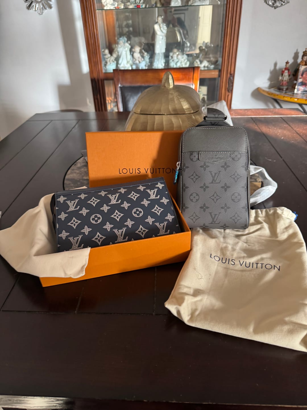 Customer photo review of Grey Bag