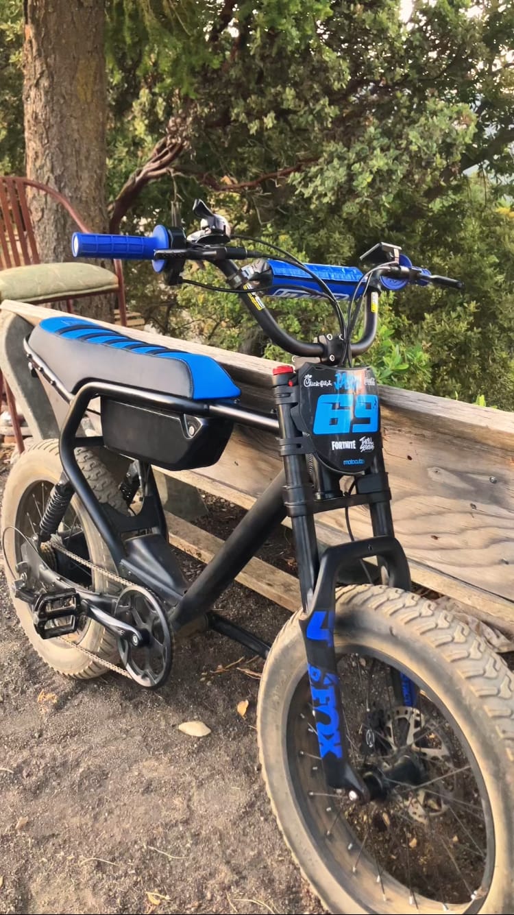 Customer photo review of Macfox X2 Electric Mountain Bike