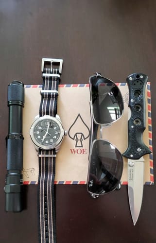 Customer photo review of 007 Bond Nylon Strap- Five Eye