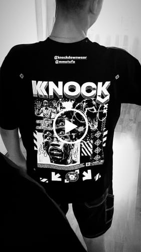 Customer video review of EMBRACE THE STRUGGLE OVERSIZED HEAVY TEE