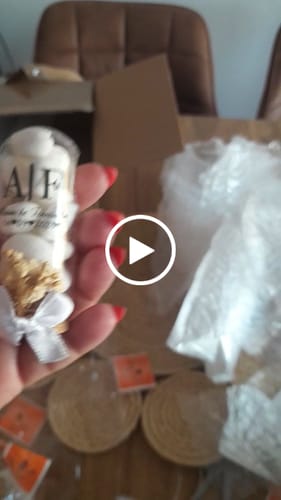 Customer video review of Fioles dragées champêtre