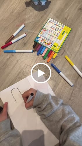 Customer video review of ÖkoNorm Magic Colour-Changing Markers – 9+1 Set