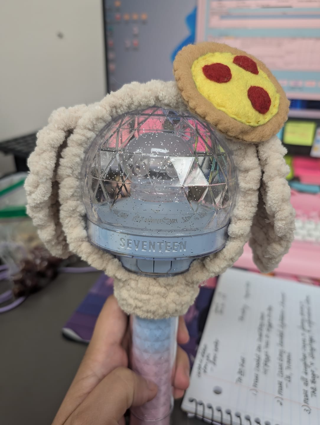 Customer photo review of [5TH PRE-ORDER] SEVENTEEN - OFFICIAL LIGHT STICK VER.3 10TH ANNIV.