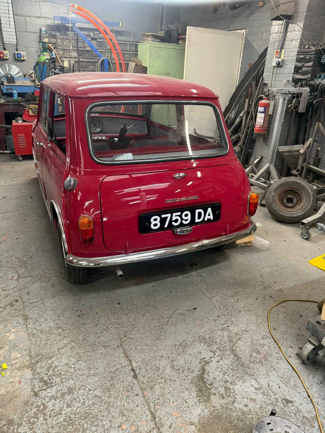 Customer photo review of Classic Raised & Riveted Number Plates | Pair*