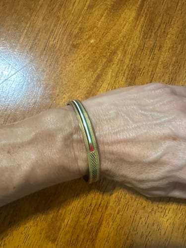Customer photo review of Palestine Heritage Cuff