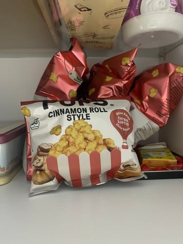 Customer photo review of Bio AirPops Cinnamon Roll Style